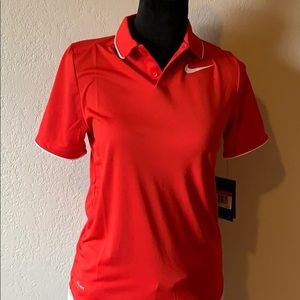 Nike’s boys dry-fit  polo golf shirt